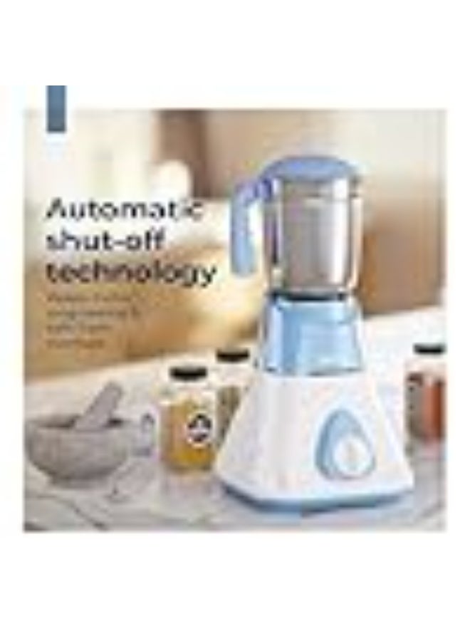 Lifelong Mixer Grinder for Kitchen | Mixer Grinder with 1 Multipurpose Jar, 3-speed Control, Overload Protection & Compact Design | ISI Certified with ABS Body & Stainless Steel Blade (Blue, LLMG11) - Image 3